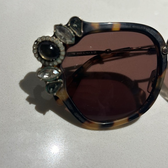 Miu miu sunglasses brown - Picture 4 of 8